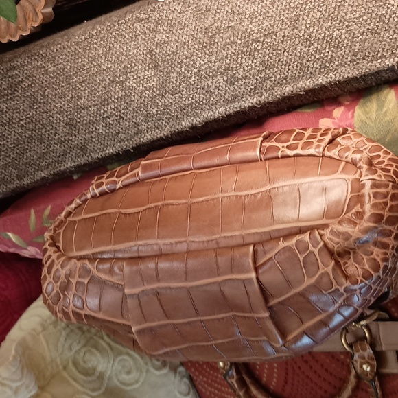 COACH Ashley Cognac Croc - Picture 6 of 9